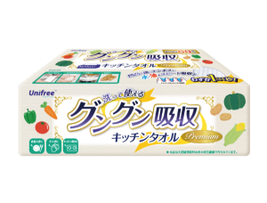 グングン吸収キッチンタオル