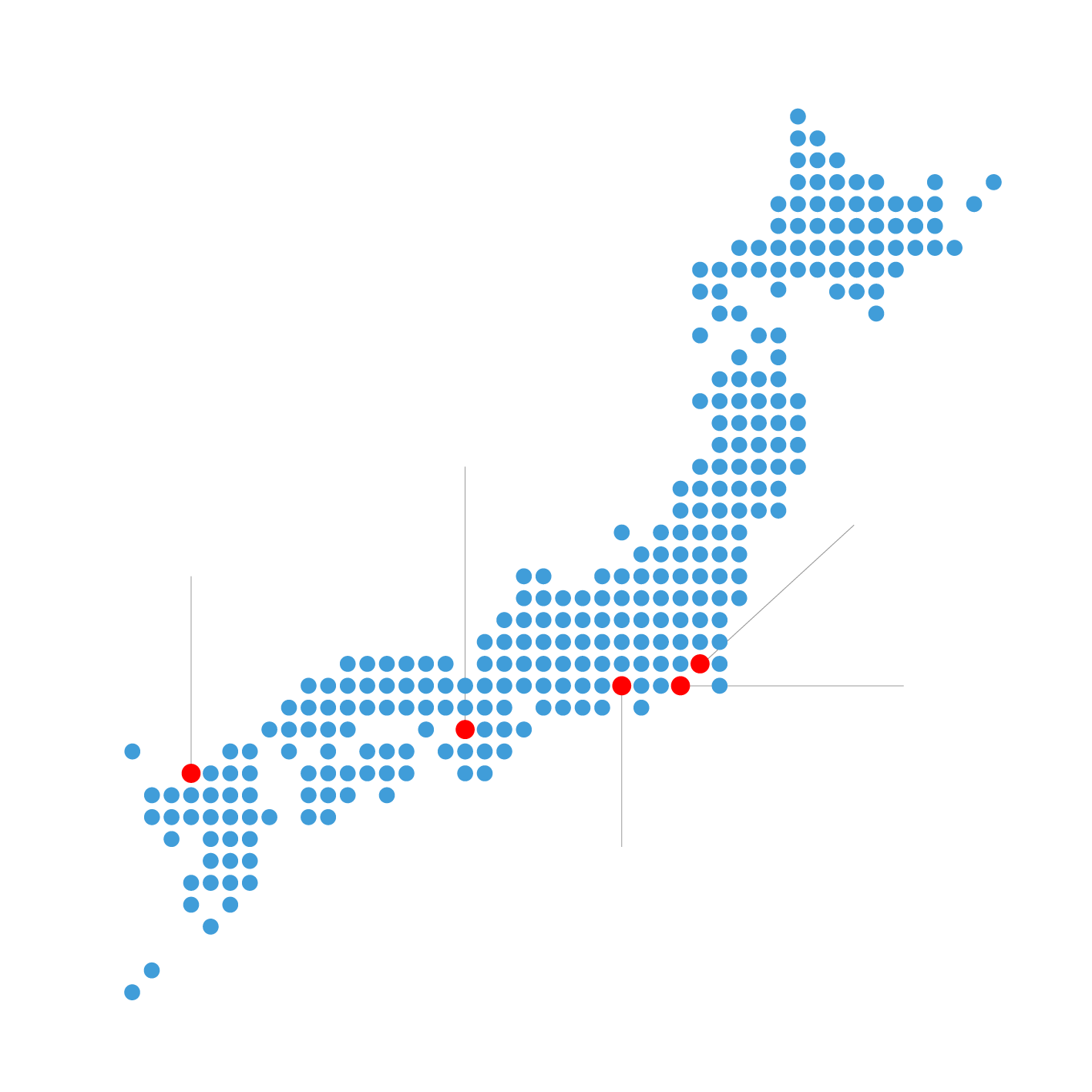 日本地図